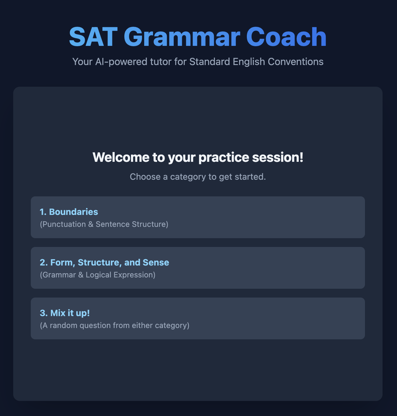 Digital SAT Grammar