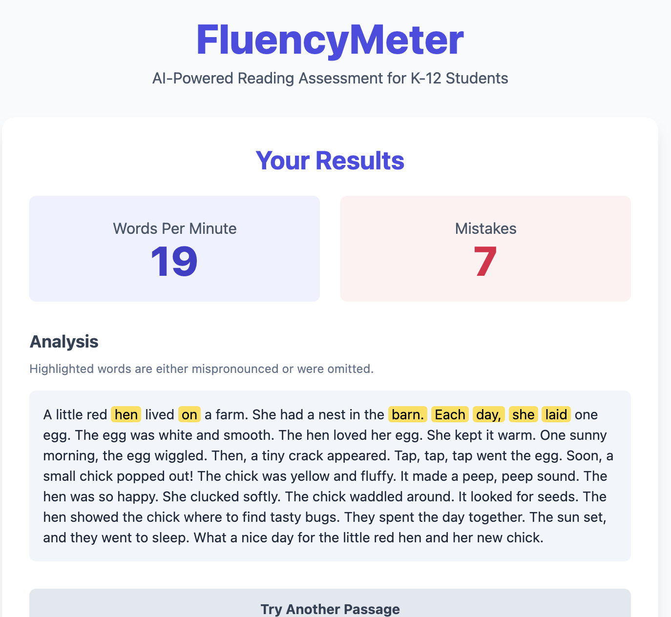 FluencyMeter