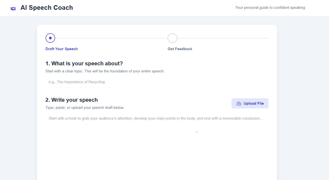 Speech Coach
